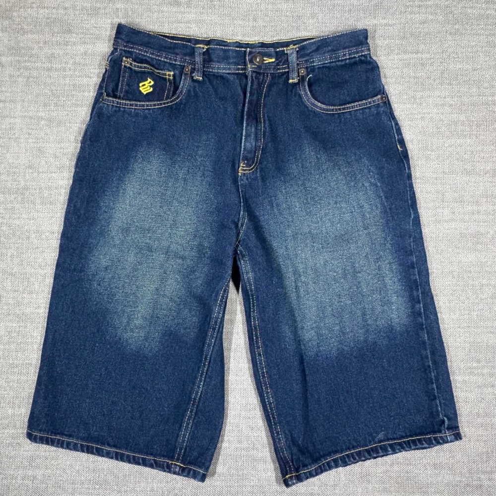 Vintage Rocawear Y2K Baggy Denim Shorts Size 20‎ (29") Mens Jorts Streetwear